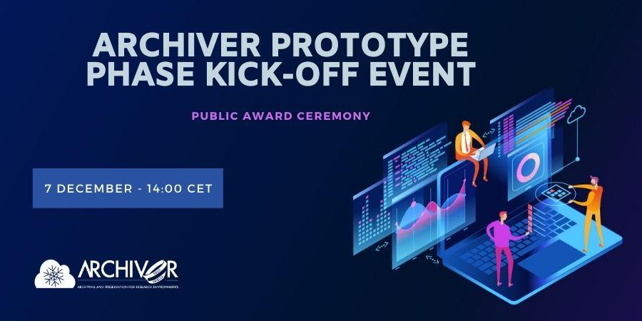 ARCHIVER Prototype Phase Kick-off Event